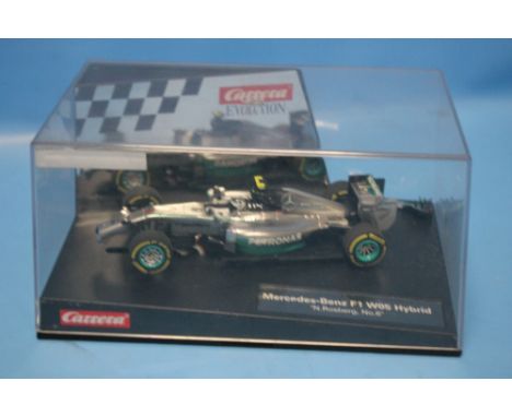 A BOXED CARRERA MERCEDES BENZ F1 WO5 HYBRID "N. ROSBERG No. 6"