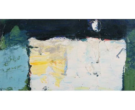 Lilian Strang Neilson – ‘Scrap #2’, 20th century oil on board, 13cm x 23.5cm. Note: Lilian Strang Neilson was a distinguished