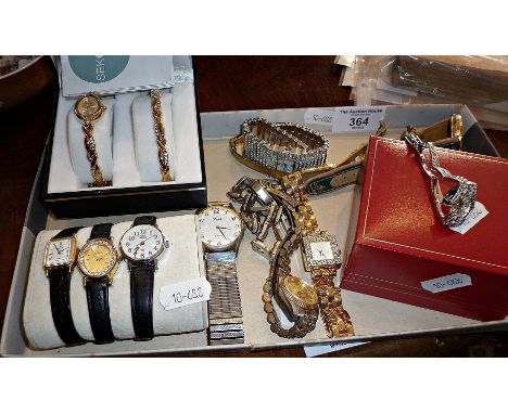 Assorted wrist watches, inc. Sekonda ladies and Rotary, etc.