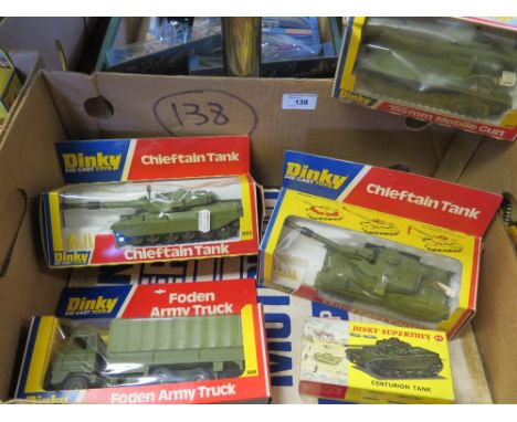 Dinky: 2 X 683, 654, 651 and 668
