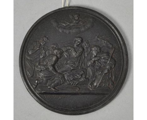 Medaille, wohl königl. Gießereien Gleiwitz, Anf. 19. Jh. Eisen, gegossen. Modell Leopold Heuberger (1786-1839 Wien). Einseiti