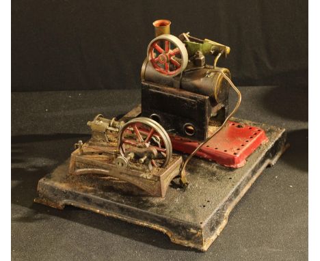 A Mamod stationary steam engine 