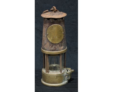 A Type SL M &amp; Q miners safety lamp 