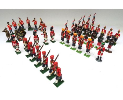 Fusilier and others New Toy Soldiers British Indian Army, Black Watch Colour Parties, Survey Section and two US Army Artiller