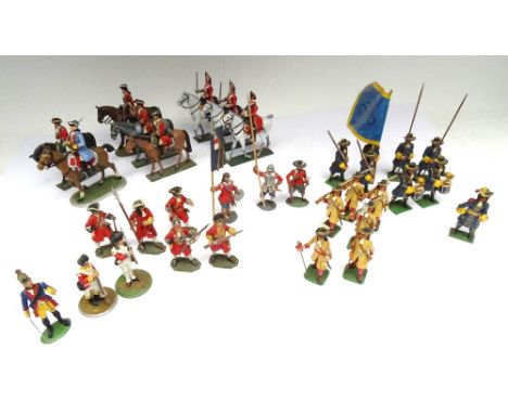 Cavalry and Infantry of the 18th Century and Restoration, early days of the British Army, including eight Cavalry (Condition 