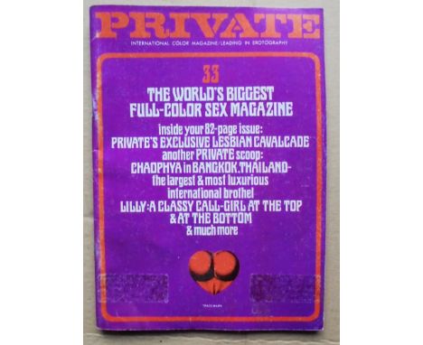 VINTAGE PRIVATE MAGAZINE FROM SWEDEN NO. 33
Minor wear to covers, otherwise good condition.
