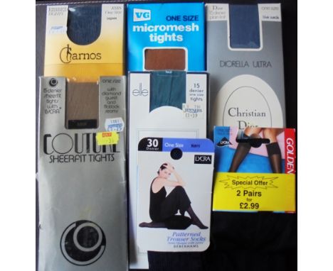 VINTAGE ONE SIZE TIGHTS X 7 PACKETS&nbsp;