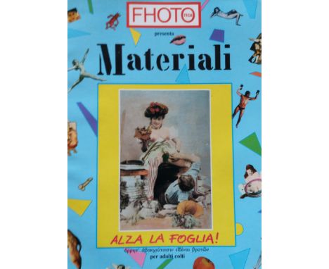 ADULT GLAMOUR - VINTAGE MATERIALI ITALIAN BOOK
Very good condition.