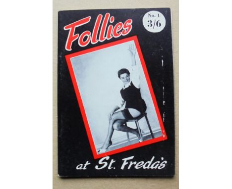 VINTAGE FOLLIES POCKET SIZED MAGAZINE NO. 1 THE VERY FIRST ISSUE&nbsp;
Staples removed by a previous owner.
Good condition, a