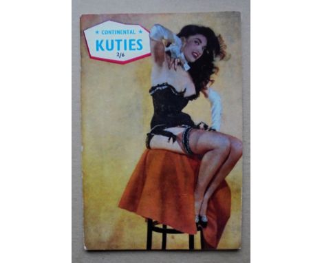 VINTAGE CONTINENTAL KUTIES POCKET SIZED MAGAZINE VOL. 1 NO. 3&nbsp;
Staples removed by a previous owner.






Good condition