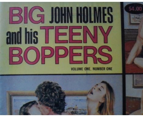 VINTAGE JOHN HOLMES MAGAZINE VOL. 1 NO. 1 THE VERY FIRST ISSUE&nbsp;
Printed in U.S.A.
Creasing to front cover, otherwise goo