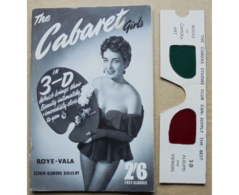 VINTAGE CABARET GIRLS IN 3-D POCKET SIZED MAGAZINE
Staples removed by a previous owner.
Good condition, apart from minor loss