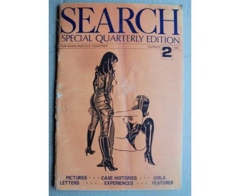 VINTAGE SEARCH MAGAZINE NO. 2. MASOCHISM
Fold, otherwise good condition.