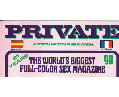 VINTAGE PRIVATE MAGAZINE
Good condition
Ref WM