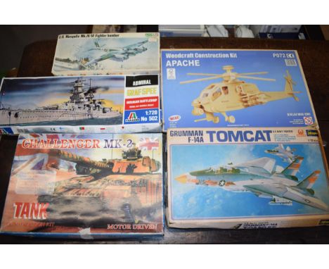 A collection of boxed new old stock Airfix and similar model makers kits to include Frog 1:72 scale 'D.H Mosquito Mk.IV/VI Fi