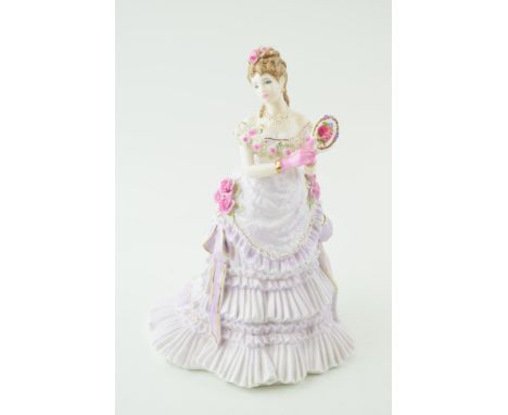 Royal Worcester Compton and Woodhouse limited edition figure Splendour at Court CW258.  In good condition with no obvious dam