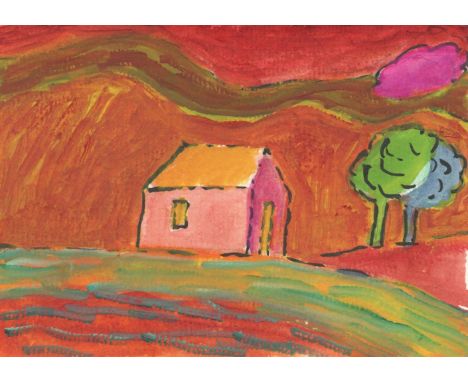 R and F Mo Safe House, 2022 Watercolour and Ink on Paper Signed on Verso 10 x 15cm (3¾ x 5¾ in.)
&nbsp;
About
&nbsp;
&nbsp;
R