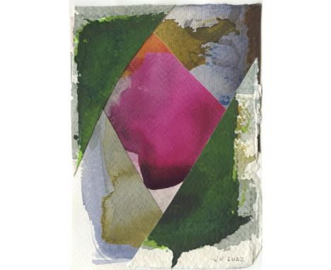 
	
		Jan Valik
		Tiny Portal, 2022
		Collage - Watercolour and Ink on Paper
		Signed on Verso
		15 x 10cm (5¾ x 3¾ in.)
		Abo