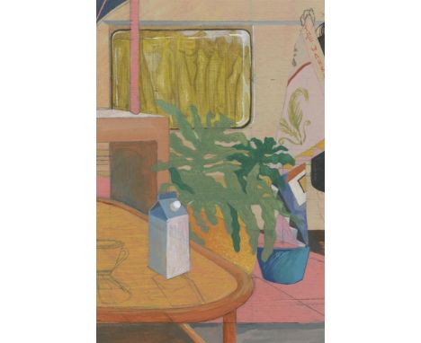 Ruairi Fallon  The Warren, 2022  Acrylic on Mount Card  Signed on Verso  15 x 10cm (5¾ x 3¾ in.)
Education
&nbsp;
2014-2015 U