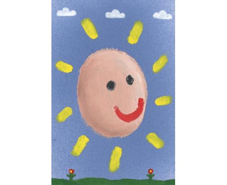 Hunter Potter Sunshine Daydream, 2022 Oil Stick, Spray and Acrylic on Paper Signed on Verso  15 x 10cm (5¾ x 3¾ in.)
About
&n