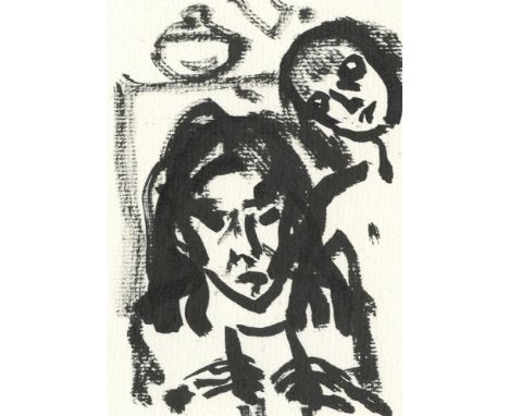 
	
		Shani Rhys James
		Grumpy Face, 2022
		Indian Ink on Paper
		Signed on Verso
		15 x 10cm (5¾ x 3¾ in.)
		About
		&nbsp;
