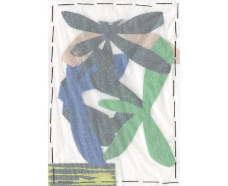 
	
		Sofía Clausse
		Keeping It Forever 2, 2022
		Acrylic on Tissue Paper and Staples
		Signed on Verso
		15 x 10cm (5¾ x 3¾ 