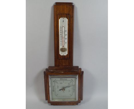 An Art Deco Wall Barometer.
