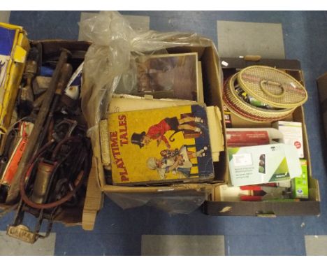 Three Boxes of Tools Etc 
