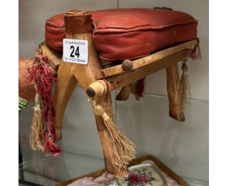 A model of a camel stool
