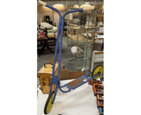 A vintage scooter
