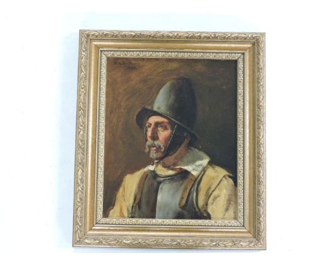 W...H...Spiller (late 19th century)PORTRAIT OF A ROUNDHEAD