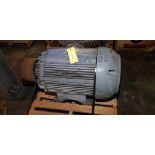 Siemens-Allis Induction Motor, Model 124, S/N 2-51-378-681-006-8, 150HP, 460V, 3-Phase, 1785 RPM, Fr