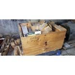 Crate of Assorted Machine Parts