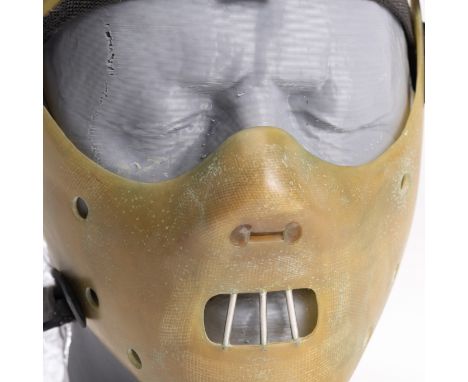 Hannibal Lecter’s (Anthony Hopkins) restraint mask from Jonathan Demme's Oscar-winning thriller The Silence of the Lambs. Jod
