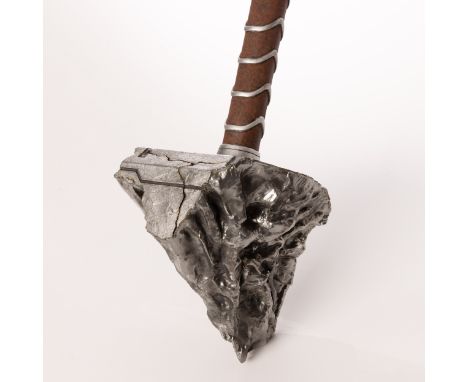 Thor’s (Chris Hemsworth) smashed Mjolnir hammer from Taika Waititi's sci-fi action sequel Thor: Love and Thunder. In Thor: Ra
