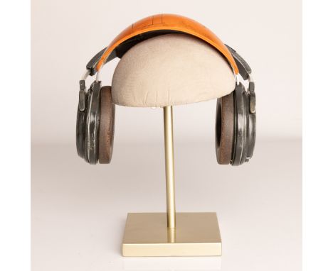 A resistance technician headset from J.J. Abrams' Star Wars: The Force Awakens. Star Wars: The Force Awakens is a 2015 Americ
