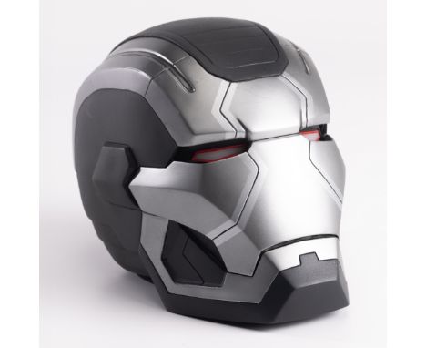 An original Mark II War Machine helmet worn by as James Rhodes / War Machine (DonCheadle) in Avengers: Age of Ultron(Marvel S