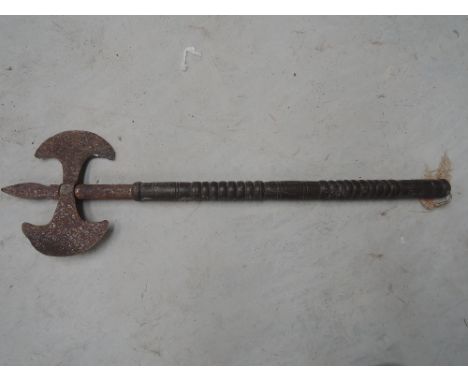 A double headed axe