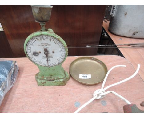 A set of Salter Dram scales