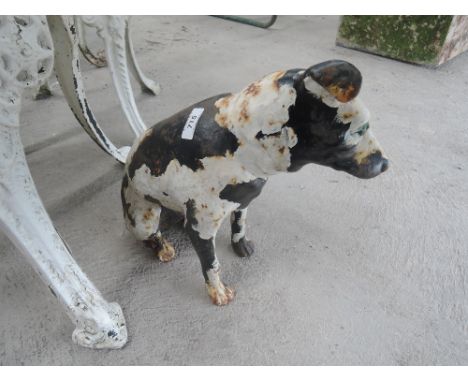 A cast model of Nipper the HMV dog