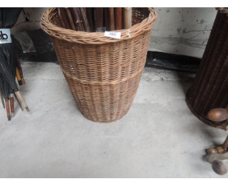 Two basket ware stick stands