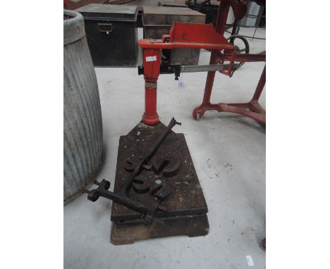 A sack scales and weights