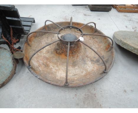 A vintage pig trough