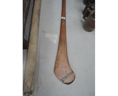 A traditional vintage Hurling stick