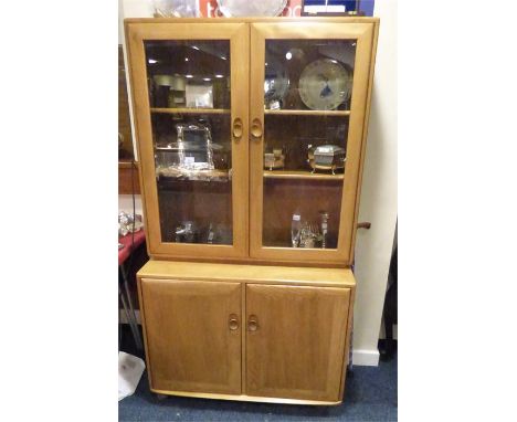 Ercol display cabinet 162 x 91 cm