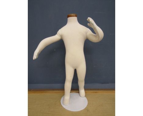 Child mannequin with mandible arms/legs/fingers 75cmH