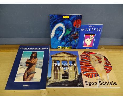 Pirelli Calendar Classics and 4 Taschen books&nbsp;