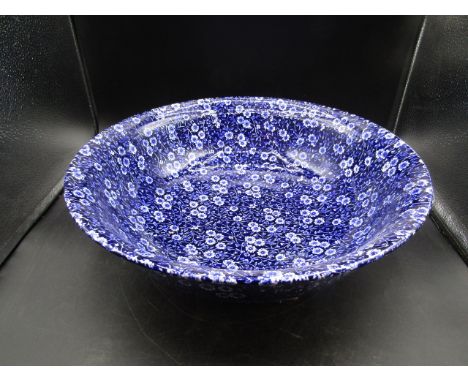Large Burleigh ware bowl 'Calico' 39cm dia