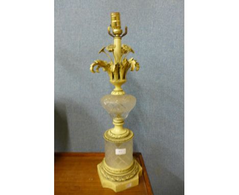 A French style table lamp 
