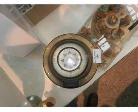 brass henry browner & son compass